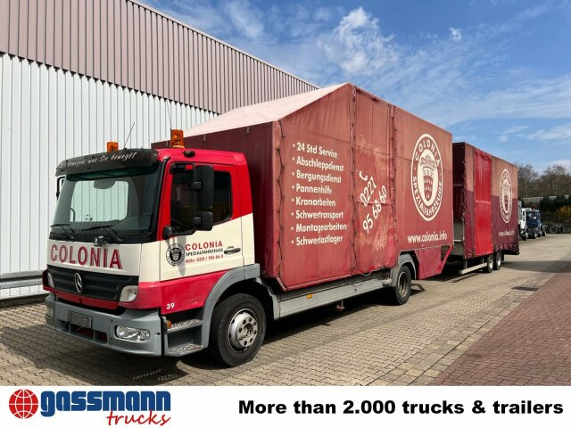 Camión portavehículos Mercedes-Benz Atego 1223 L 4x2, Kompl. Zug, Lift- &: foto 9 Camión portavehículos Mercedes-Benz Atego 1223 L 4x2, Kompl. Zug, Lift- &: foto 9