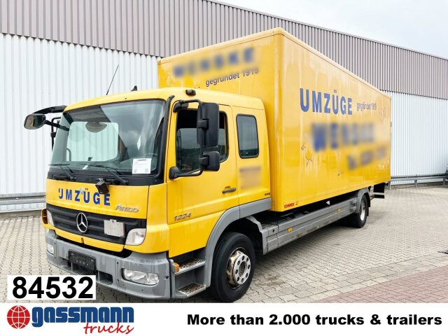 Mercedes-Benz Atego 1224 L, Möbelkoffer, Dautel LBW, 42 cbm - Camión caja cerrada: foto 1 Mercedes-Benz Atego 1224 L, Möbelkoffer, Dautel LBW, 42 cbm - Camión caja cerrada: foto 1