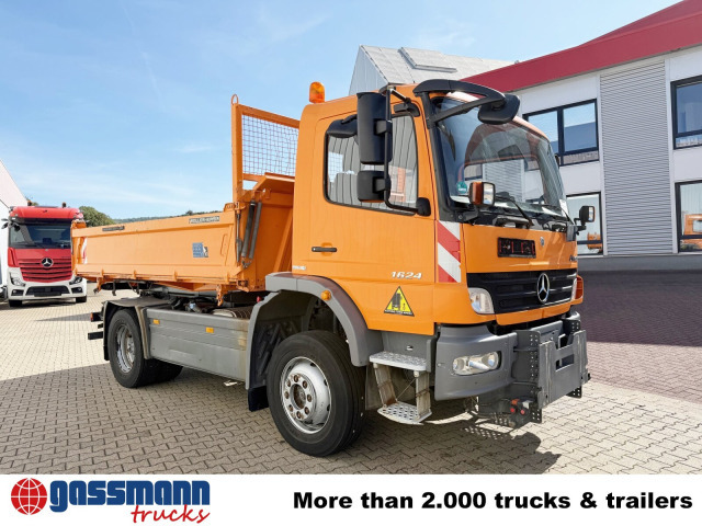 Camión volquete Mercedes-Benz Atego 1624 AK 4x4, Winterdienstausstattung: foto 10