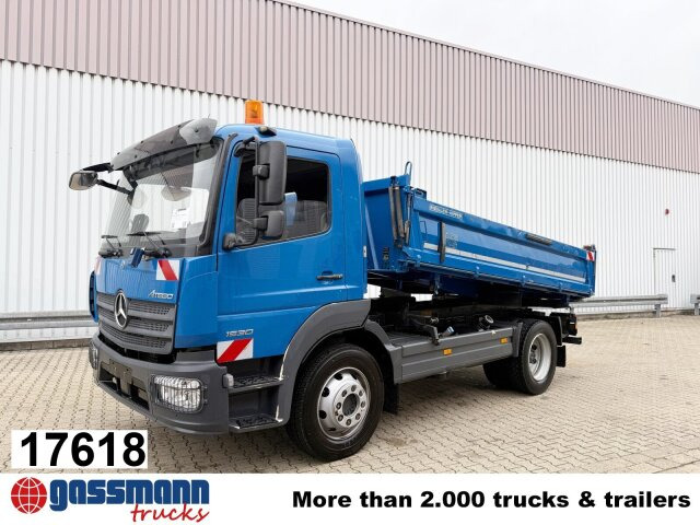 Mercedes-Benz Atego 1630 K 4x2, Meiller 3-Seiten, 2 x AHK Öl - Camión volquete: foto 1 Mercedes-Benz Atego 1630 K 4x2, Meiller 3-Seiten, 2 x AHK Öl - Camión volquete: foto 1