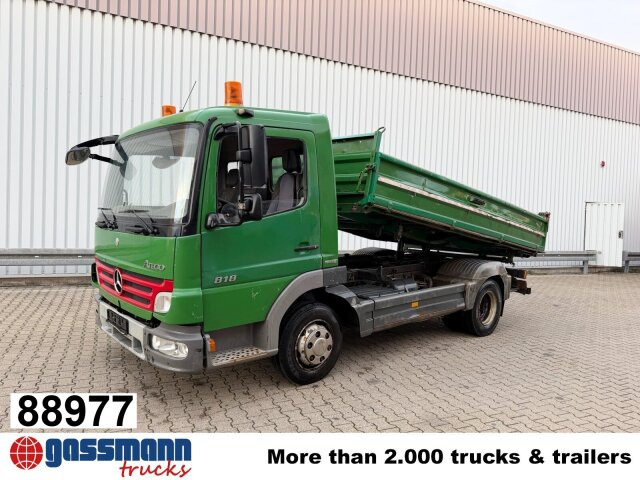 Mercedes-Benz Atego 818 K 4x2, 2x AHK - Camión volquete: foto 1 Mercedes-Benz Atego 818 K 4x2, 2x AHK - Camión volquete: foto 1