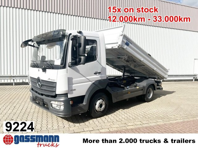 Mercedes-Benz Atego 818 K 4x2, 2x AHK, Meiller-Kipper, - Camión volquete: foto 1 Mercedes-Benz Atego 818 K 4x2, 2x AHK, Meiller-Kipper, - Camión volquete: foto 1