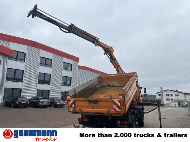 Camión volquete, Camión grúa Mercedes-Benz Axor 1829 AK 4x4 mit Kran Atlas AK 85.2: foto 9