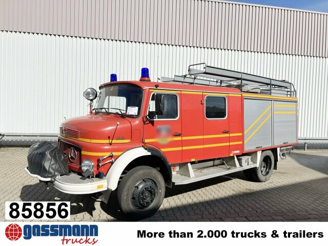 Mercedes-Benz LAF 1113 B 4x4 Doka, LF 16 TS - Camión de bomberos: foto 1 Mercedes-Benz LAF 1113 B 4x4 Doka, LF 16 TS - Camión de bomberos: foto 1