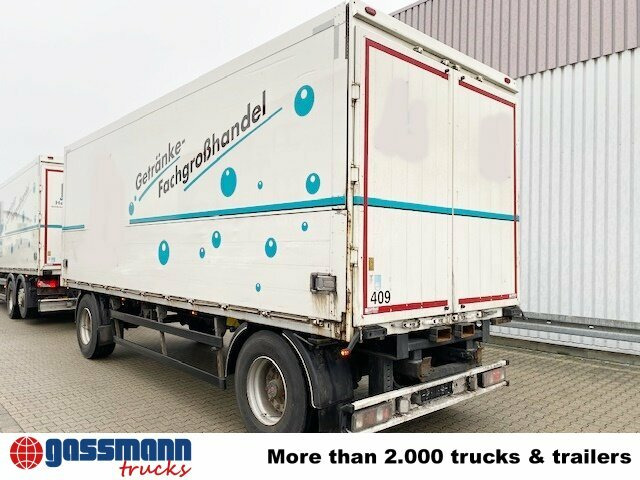 Remolque caja cerrada Orten PRASQ 18 Getränkeanhänger, Stapleraufnahme,: foto 10