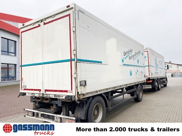 Remolque caja cerrada Orten PRASQ 18 Getränkeanhänger, Stapleraufnahme,: foto 12 Remolque caja cerrada Orten PRASQ 18 Getränkeanhänger, Stapleraufnahme,: foto 12