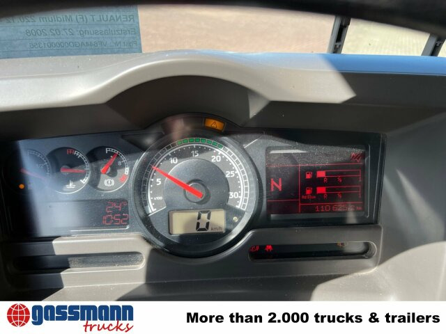 Renault Midlum 220.12 4x2, BDF verschiedene Größen - Camión portacontenedore/ Intercambiable: foto 3 Renault Midlum 220.12 4x2, BDF verschiedene Größen - Camión portacontenedore/ Intercambiable: foto 3