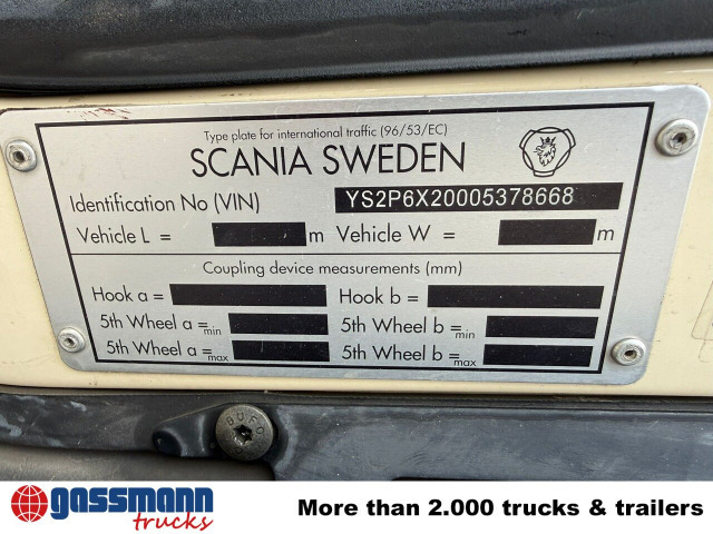 Scania P 320 6x2-4, Lenk-/Liftachse, Tele-Absetzanlage, - Camión portacontenedor de cadenas: foto 2 Scania P 320 6x2-4, Lenk-/Liftachse, Tele-Absetzanlage, - Camión portacontenedor de cadenas: foto 2