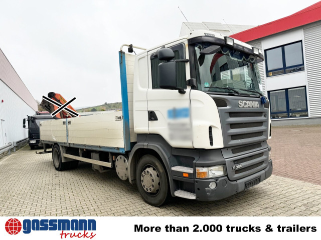 Camión caja abierta Scania R380 DB 4x2 MNA, Platz für Heckkran, 2x AHK: foto 9