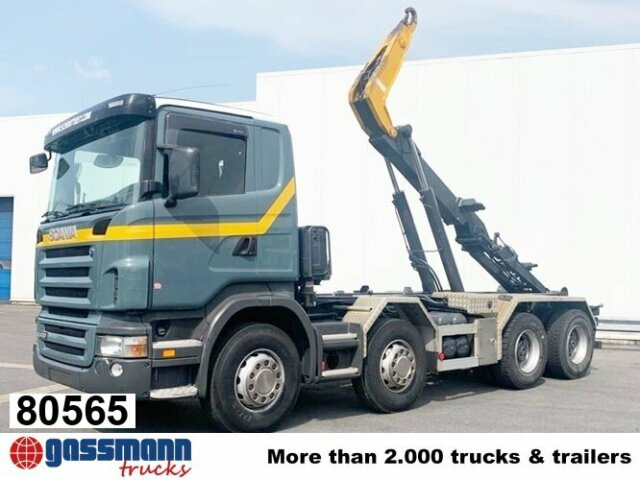 Scania R420 CB 8x4 MNZ, Retarder, Euro4 - Camión multibasculante: foto 1 Scania R420 CB 8x4 MNZ, Retarder, Euro4 - Camión multibasculante: foto 1
