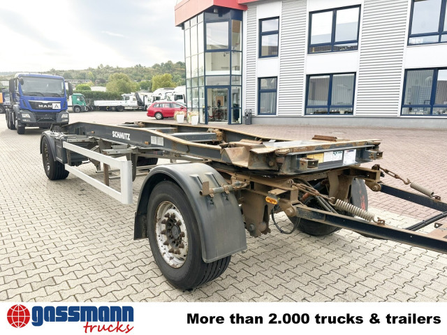 Remolque multilift/ Portacontenedores de cadenas Schmitz Cargobull ACF 18 S Schlittenabroller: foto 9