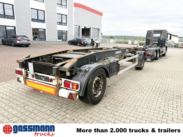 Remolque multilift/ Portacontenedores de cadenas Schmitz Cargobull ACF 18 S Schlittenabroller: foto 11