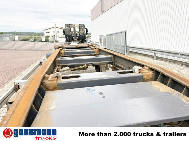 Remolque multilift/ Portacontenedores de cadenas Schmitz Cargobull ACF 18 S Schlittenabroller: foto 15