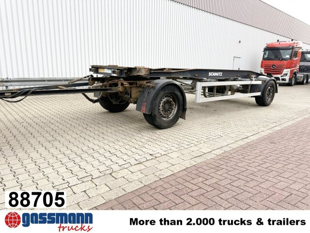 Schmitz Cargobull ACF 18 S Schlittenabroller - Remolque multilift/ Portacontenedores de cadenas: foto 1 Schmitz Cargobull ACF 18 S Schlittenabroller - Remolque multilift/ Portacontenedores de cadenas: foto 1