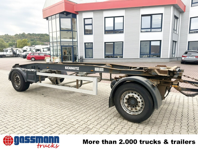 Remolque multilift/ Portacontenedores de cadenas Schmitz Cargobull ACF 18 S Schlittenabroller: foto 10