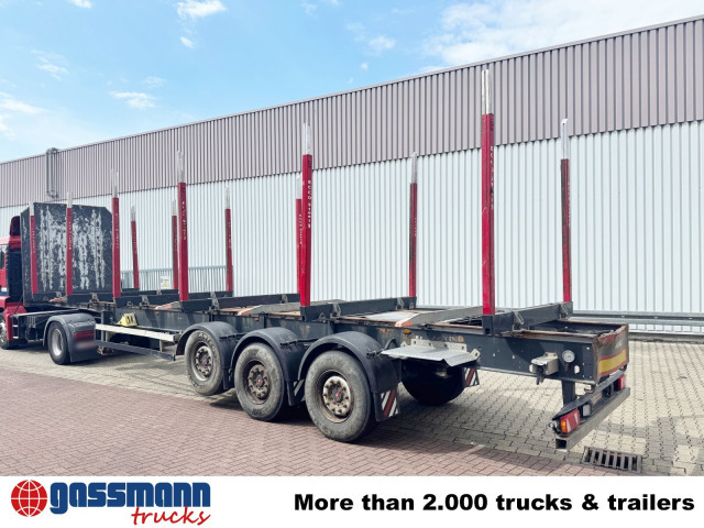 Schwarzmüller 3-Achs Holzauflieger, Liftachse, MEHRFACH - Semirremolque maderero: foto 3 Schwarzmüller 3-Achs Holzauflieger, Liftachse, MEHRFACH - Semirremolque maderero: foto 3