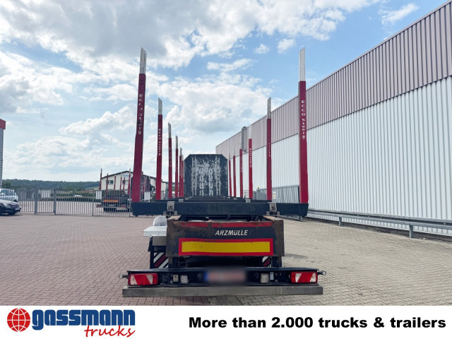 Schwarzmüller 3-Achs Holzauflieger, Liftachse, MEHRFACH - Semirremolque maderero: foto 4 Schwarzmüller 3-Achs Holzauflieger, Liftachse, MEHRFACH - Semirremolque maderero: foto 4