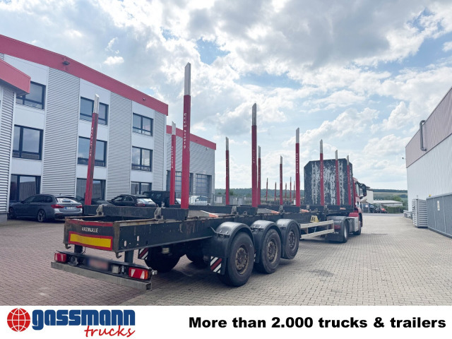 Schwarzmüller 3-Achs Holzauflieger, Liftachse, MEHRFACH - Semirremolque maderero: foto 5 Schwarzmüller 3-Achs Holzauflieger, Liftachse, MEHRFACH - Semirremolque maderero: foto 5