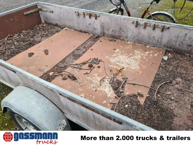 Remolque plataforma/ Caja abierta para transporte de equipos pesados Trebbiner TREBBINER FAHRZEUGWERK, 1.500 kg: foto 10