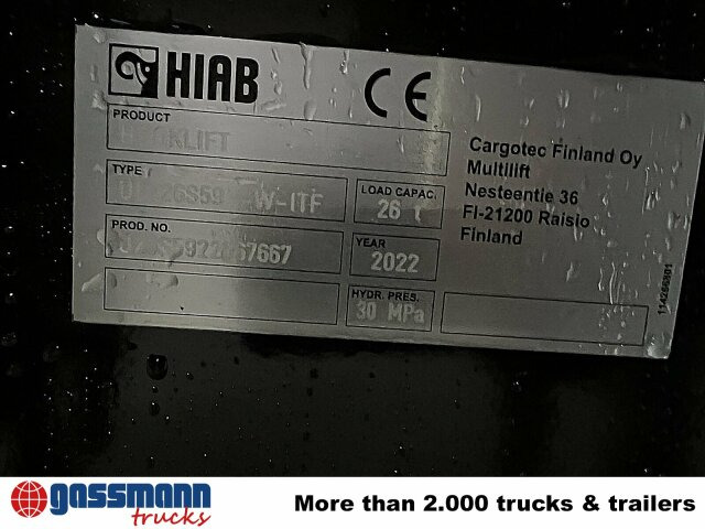 Ultima 26S59 Abrollanlage - Equipos de gancho multilift/ De cadena multilift: foto 5 Ultima 26S59 Abrollanlage - Equipos de gancho multilift/ De cadena multilift: foto 5