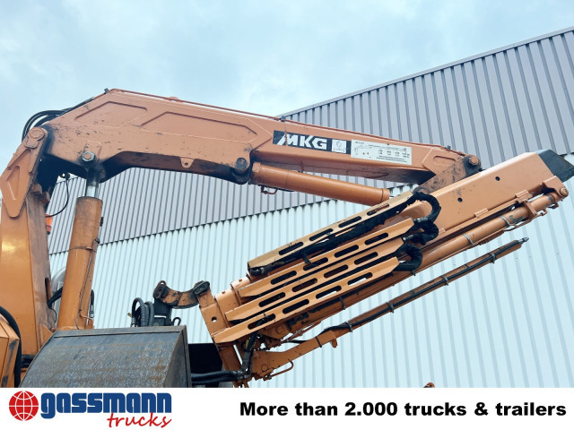 Unimog U400 4x4, Frontzapfwelle, Kipper, Kran MKG HKL - Camión volquete, Camión grúa: foto 2 Unimog U400 4x4, Frontzapfwelle, Kipper, Kran MKG HKL - Camión volquete, Camión grúa: foto 2