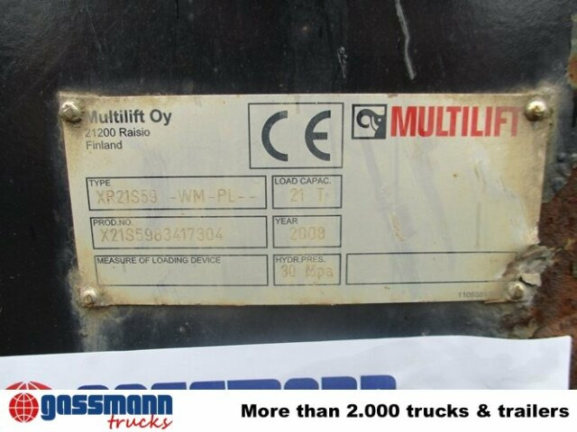 XR21S59 Abrollanlage - Equipos de gancho multilift/ De cadena multilift: foto 5 XR21S59 Abrollanlage - Equipos de gancho multilift/ De cadena multilift: foto 5