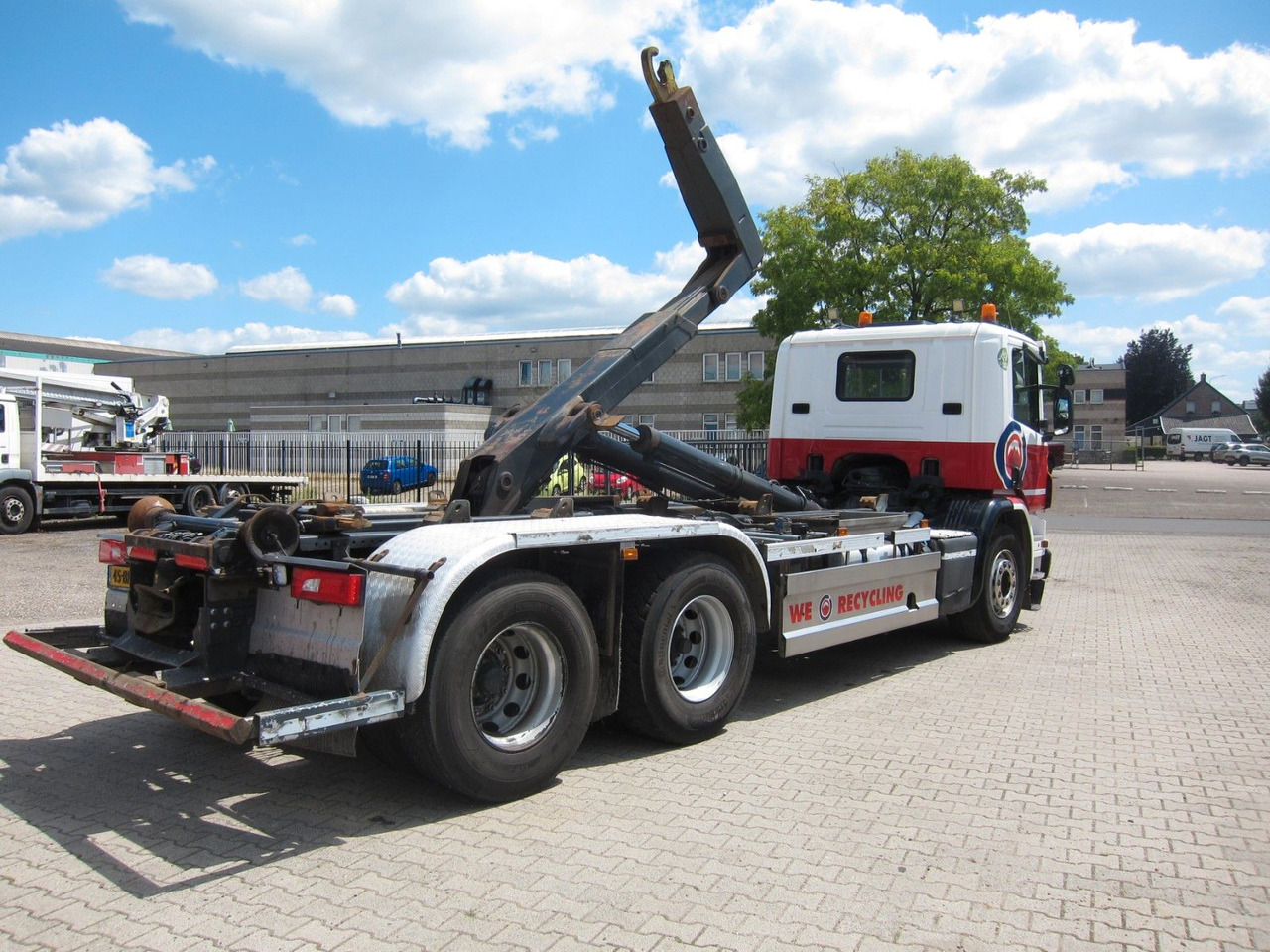 Scania P410 CB6X2 HSA Hyva 22T Haken E6 Liftachse - Camión multibasculante: foto 3 Scania P410 CB6X2 HSA Hyva 22T Haken E6 Liftachse - Camión multibasculante: foto 3