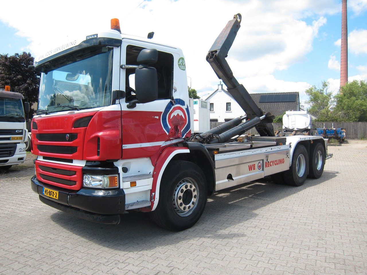 Scania P410 CB6X2 HSA Hyva 22T Haken E6 Liftachse - Camión multibasculante: foto 2 Scania P410 CB6X2 HSA Hyva 22T Haken E6 Liftachse - Camión multibasculante: foto 2