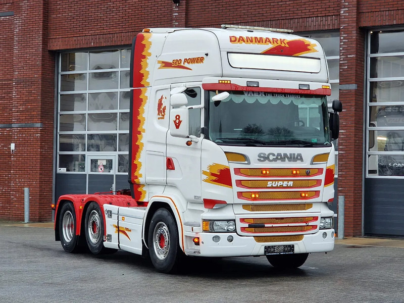 Scania R520 V8 Topline 6x2/4 - Full air - Steering - Euro 6 - Opti Cruise - - Cabeza tractora: foto 1 Scania R520 V8 Topline 6x2/4 - Full air - Steering - Euro 6 - Opti Cruise - - Cabeza tractora: foto 1