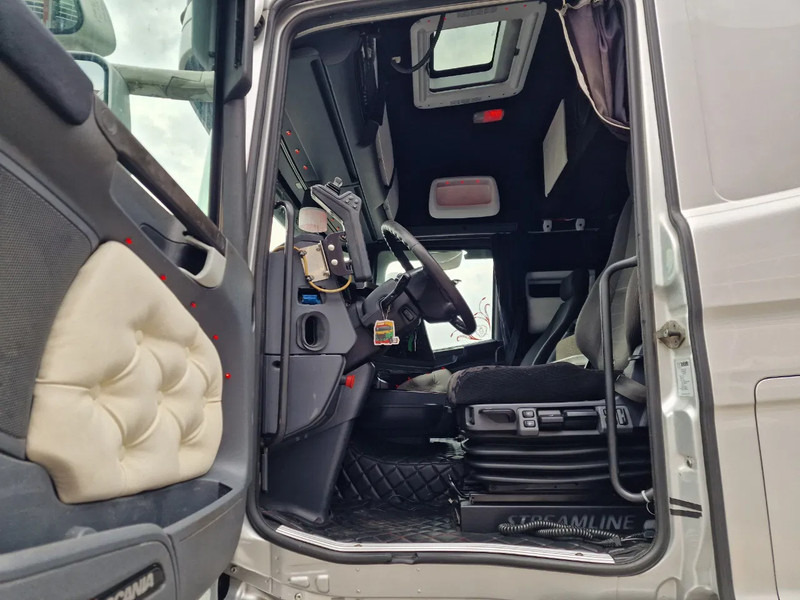 Camión multibasculante Scania R490 8x4*4 - HIAB XR24SL58 24T hooklift - Euro 6 - Full air - Steering axle: foto 10