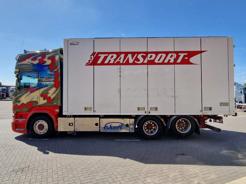 Scania R580 V8 Topline 6x2 - Box with sidedoors - Retarder - Full air - 4.55WB - Camión caja cerrada: foto 4 Scania R580 V8 Topline 6x2 - Box with sidedoors - Retarder - Full air - 4.55WB - Camión caja cerrada: foto 4
