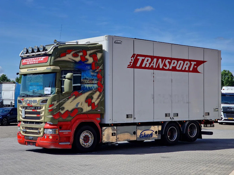 Scania R580 V8 Topline 6x2 - Box with sidedoors - Retarder - Full air - 4.55WB - Camión caja cerrada: foto 3 Scania R580 V8 Topline 6x2 - Box with sidedoors - Retarder - Full air - 4.55WB - Camión caja cerrada: foto 3