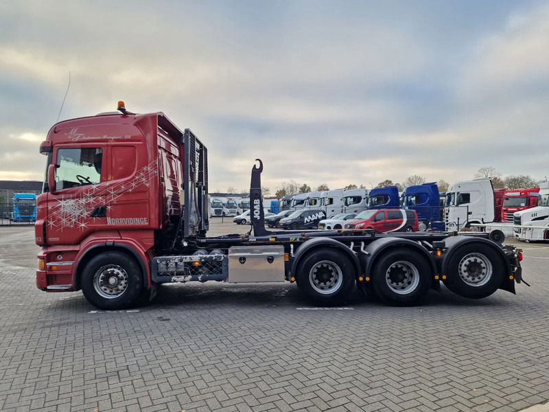 Scania R730 V8 Highline - 8x4*4 - JOAB Hooklift - Steering axle - Full air - Night clima - Camión multibasculante: foto 4 Scania R730 V8 Highline - 8x4*4 - JOAB Hooklift - Steering axle - Full air - Night clima - Camión multibasculante: foto 4