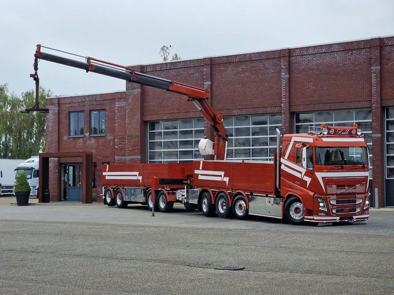 Volvo FH 16.750 8x2*6 - Palfinger PK15002 Crane/Grua - Show truck + Trailer - - Camión grúa: foto 1 Volvo FH 16.750 8x2*6 - Palfinger PK15002 Crane/Grua - Show truck + Trailer - - Camión grúa: foto 1