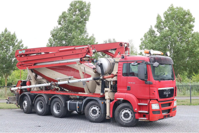 MAN TGS 50.440 | 10X4*6 | SARAKA 28 METER | 8M3 MIXER - Camión bomba de hormigón: foto 4 MAN TGS 50.440 | 10X4*6 | SARAKA 28 METER | 8M3 MIXER - Camión bomba de hormigón: foto 4