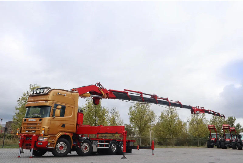 Scania R164-580 V8 8X2 | COPMA 990 | JIB | 6+4 EXT | WINCH | REMOTE - Camión grúa: foto 2 Scania R164-580 V8 8X2 | COPMA 990 | JIB | 6+4 EXT | WINCH | REMOTE - Camión grúa: foto 2
