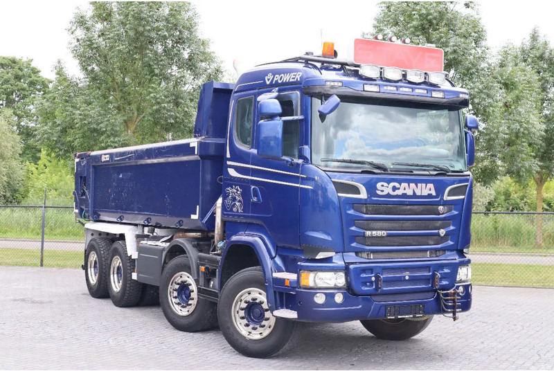 Scania R580 V8 | FULL STEEL | BIG AXLES | RETARDER | EURO 6 - Camión volquete: foto 4 Scania R580 V8 | FULL STEEL | BIG AXLES | RETARDER | EURO 6 - Camión volquete: foto 4