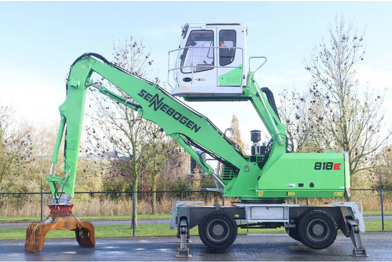 Sennebogen 818 E K9 ULM | SORTING GRAB | GOOD TIRES - Excavadora de ruedas: foto 1 Sennebogen 818 E K9 ULM | SORTING GRAB | GOOD TIRES - Excavadora de ruedas: foto 1
