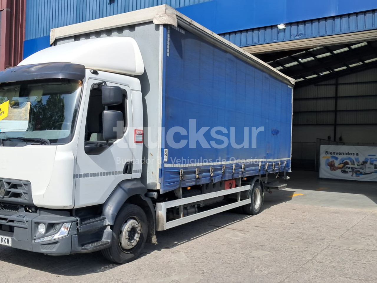 RENAULT D 12.210 SEMITAULINER - Camión lona: foto 3 RENAULT D 12.210 SEMITAULINER - Camión lona: foto 3