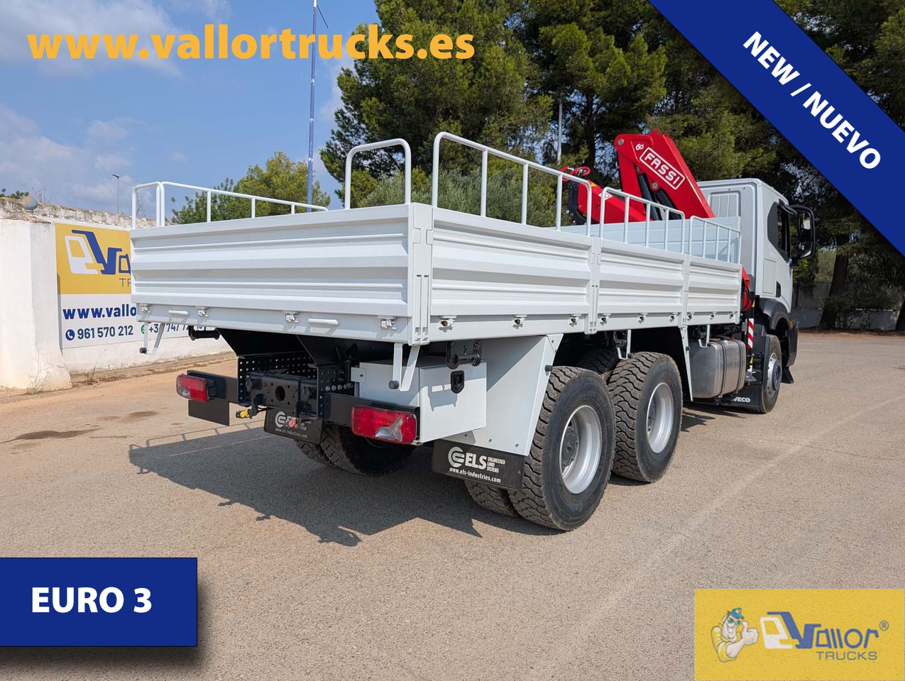 IVECO TWAY 470 FASSI ONLY EXPORT OUT EU - Camión grúa: foto 2 IVECO TWAY 470 FASSI ONLY EXPORT OUT EU - Camión grúa: foto 2