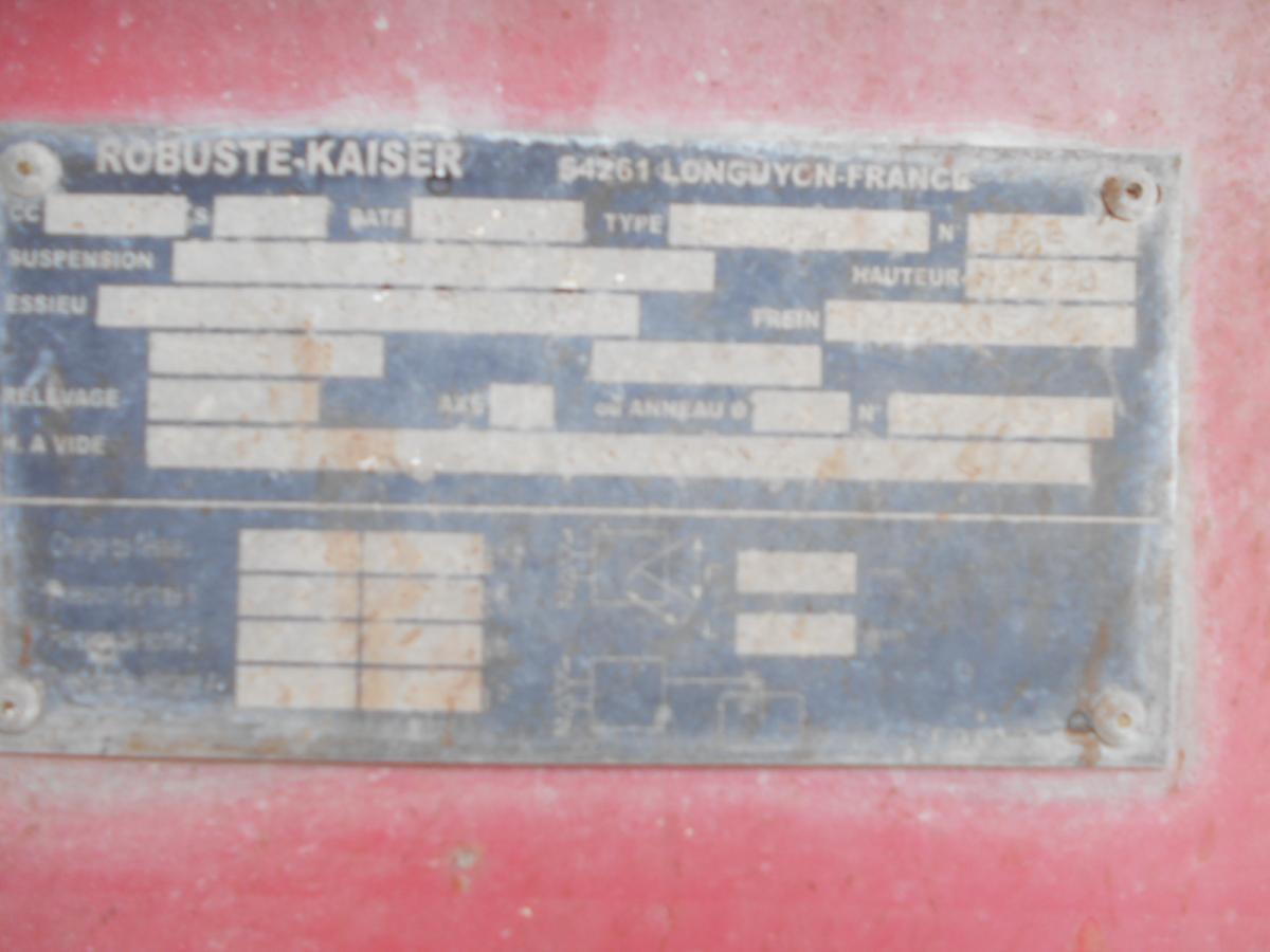 Kaiser - Semirremolque volquete: foto 4 Kaiser - Semirremolque volquete: foto 4