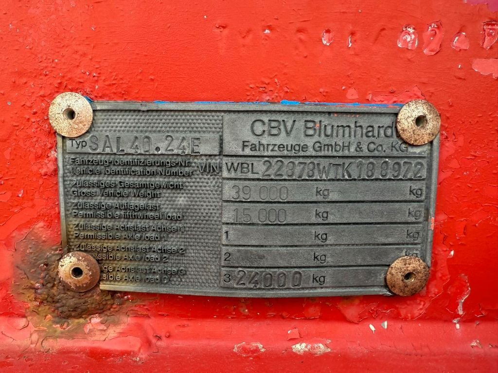 Blumhardt 3 axle 29.000 L ADR Tank trailer Blumhardt 3 axle 29.000 L ADR Tanktrailer - Semirremolque cisterna: foto 5 Blumhardt 3 axle 29.000 L ADR Tank trailer Blumhardt 3 axle 29.000 L ADR Tanktrailer - Semirremolque cisterna: foto 5