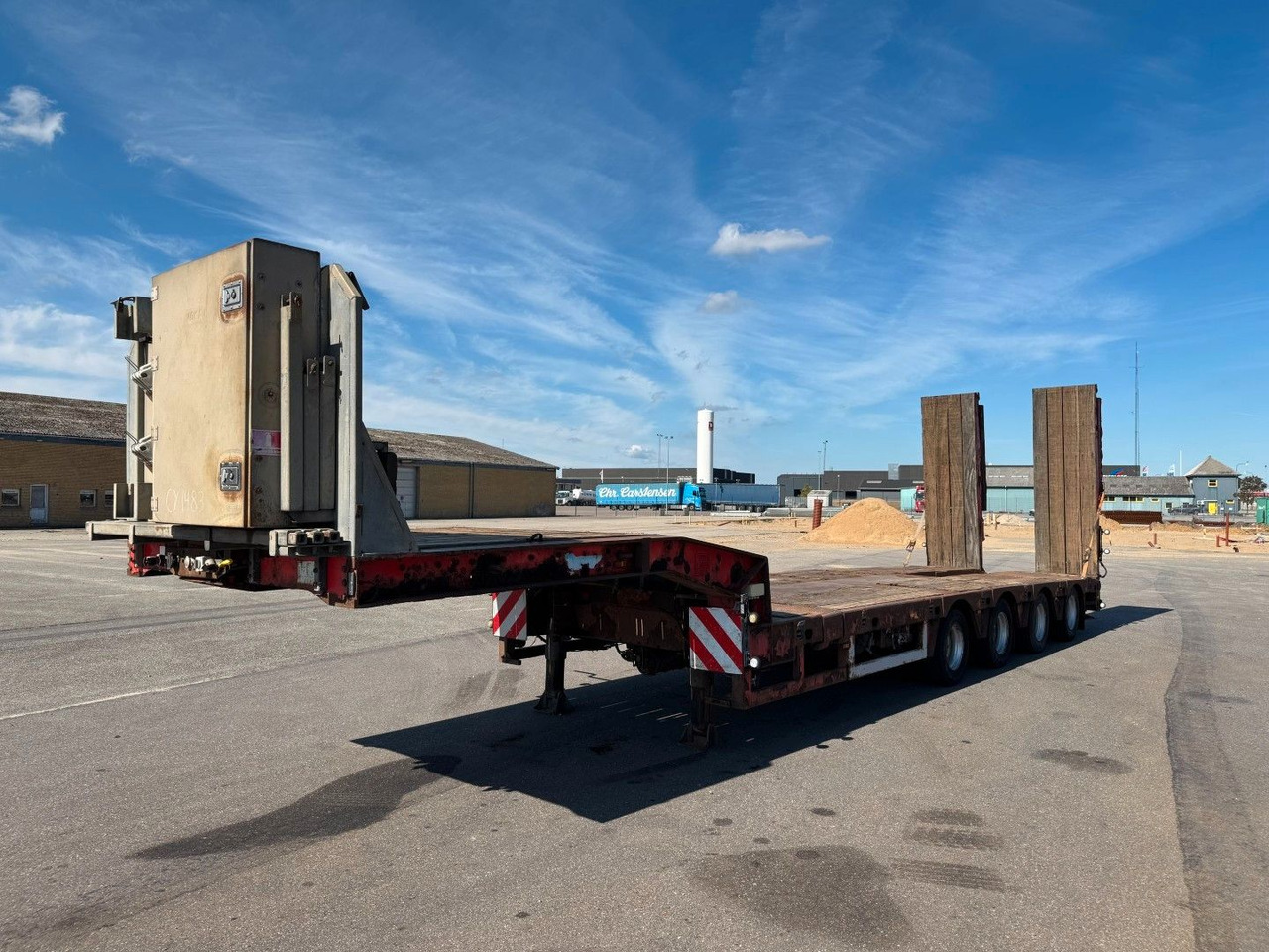 Kel-Berg Faymonville 4 axle Ausziehbar Tieflader - Semirremolque góndola rebajadas: foto 1 Kel-Berg Faymonville 4 axle Ausziehbar Tieflader - Semirremolque góndola rebajadas: foto 1