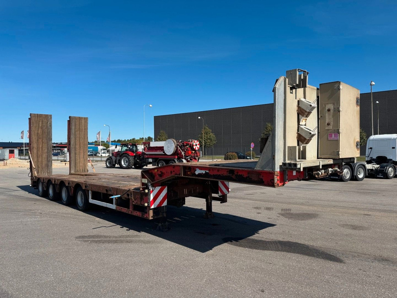 Kel-Berg Faymonville 4 axle Ausziehbar Tieflader - Semirremolque góndola rebajadas: foto 2 Kel-Berg Faymonville 4 axle Ausziehbar Tieflader - Semirremolque góndola rebajadas: foto 2