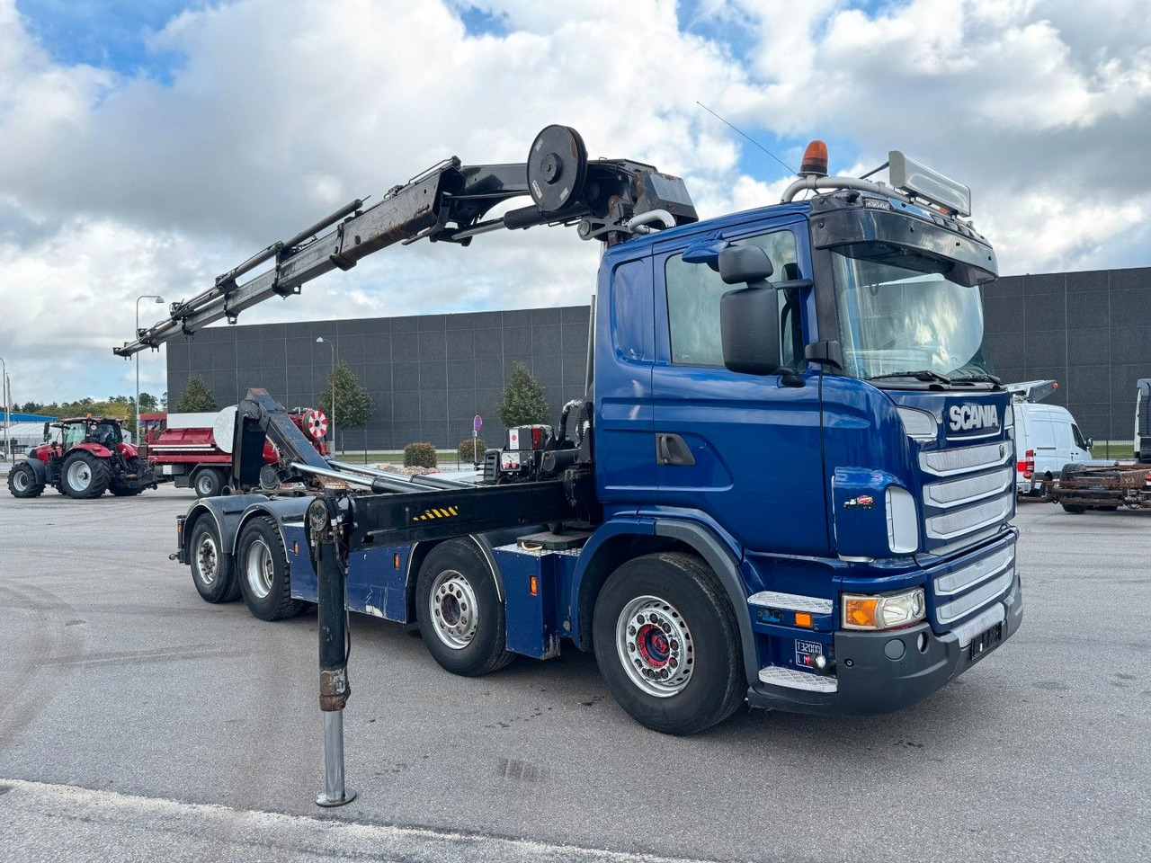 Scania G480 8x2*6 Hakenlift / Hiab 244 EP-5 Hipro - Camión grúa: foto 2 Scania G480 8x2*6 Hakenlift / Hiab 244 EP-5 Hipro - Camión grúa: foto 2