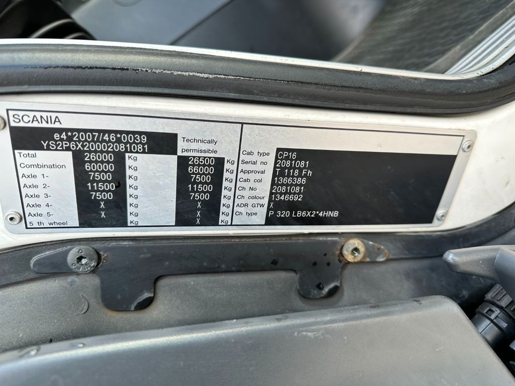 Camión de basura Scania P320 6x2*4 JOAB Anaconda MD 22,1 m3 / Müllwagen: foto 11 Camión de basura Scania P320 6x2*4 JOAB Anaconda MD 22,1 m3 / Müllwagen: foto 11