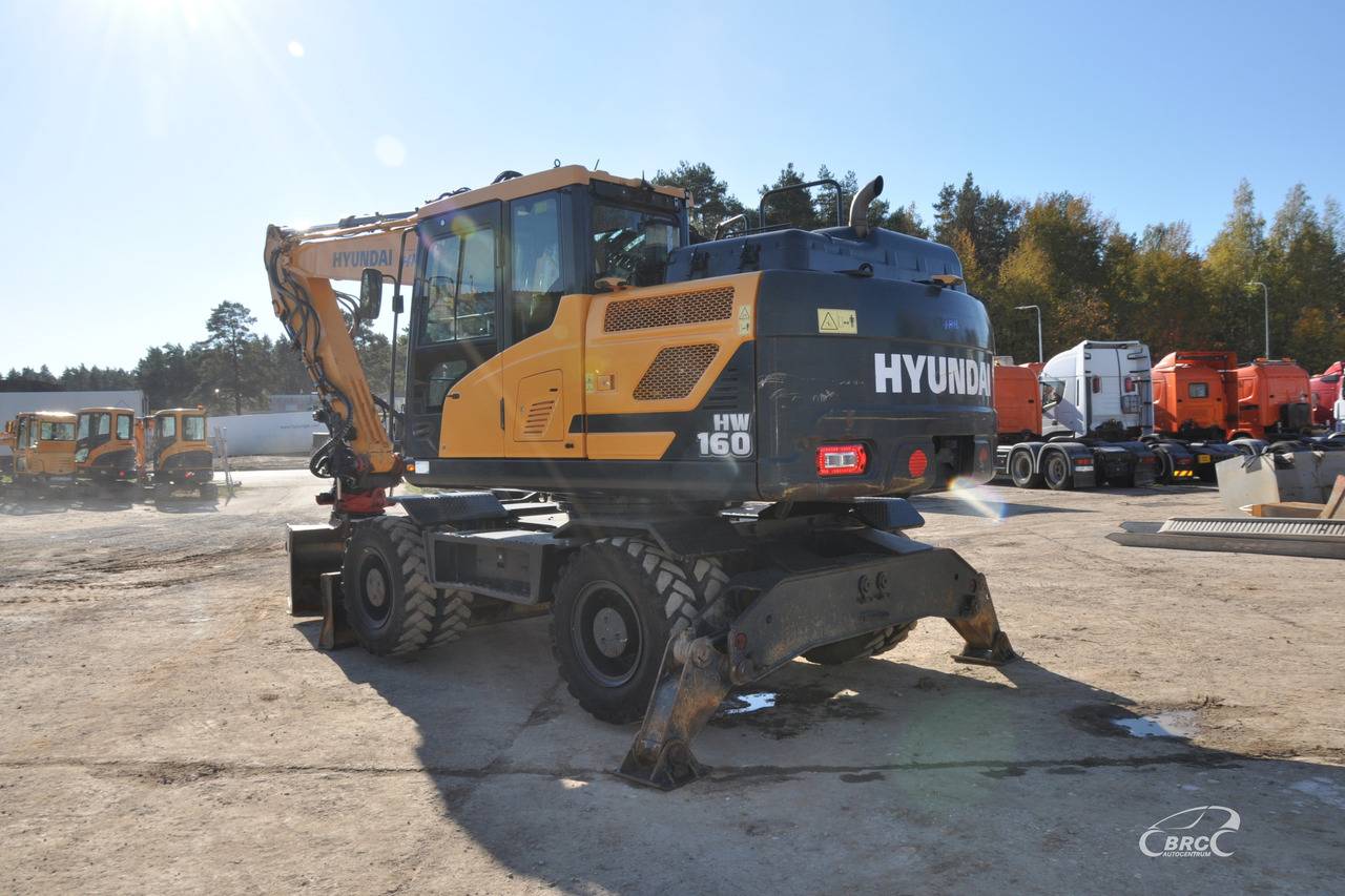Hyundai HW160 - Excavadora de ruedas: foto 4 Hyundai HW160 - Excavadora de ruedas: foto 4