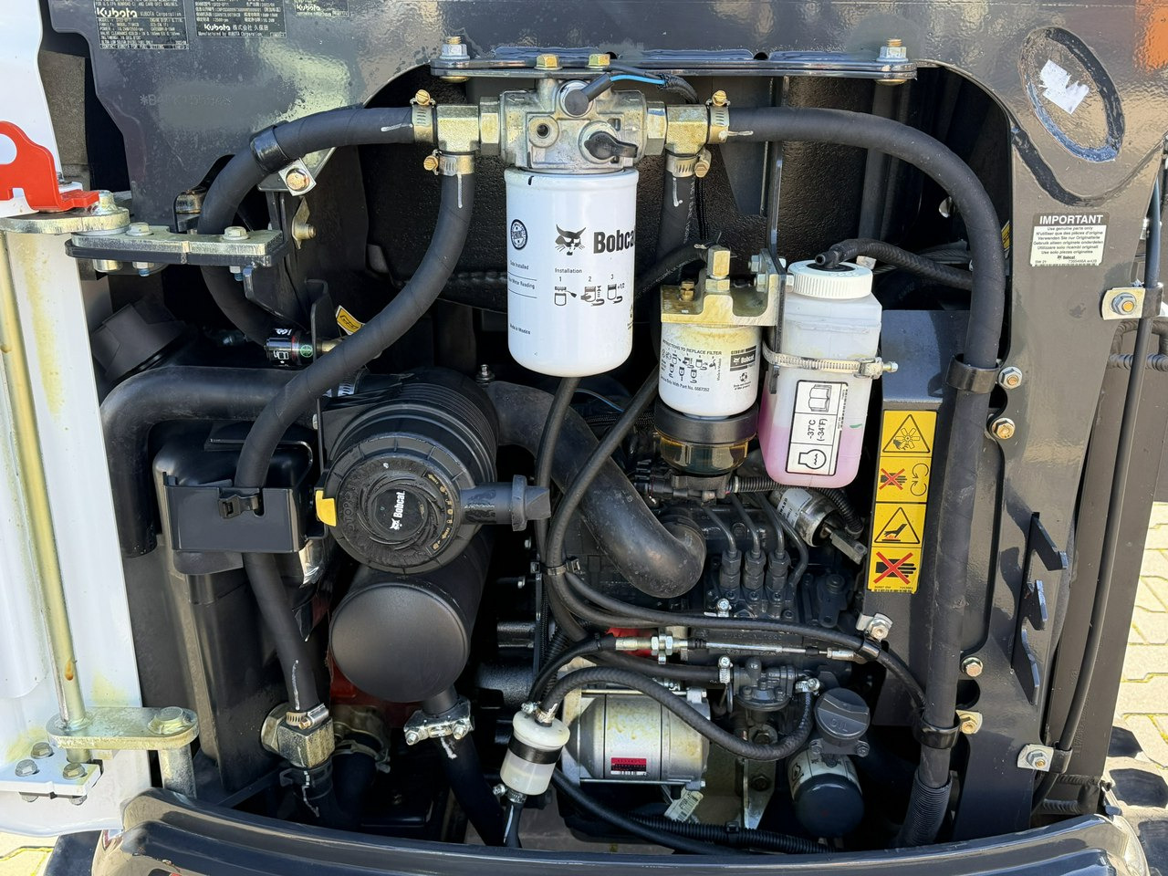 Miniexcavadora Bobcat E19 Komplet Łyżek Mało Używana Przepracowane tylko 90mth: foto 20