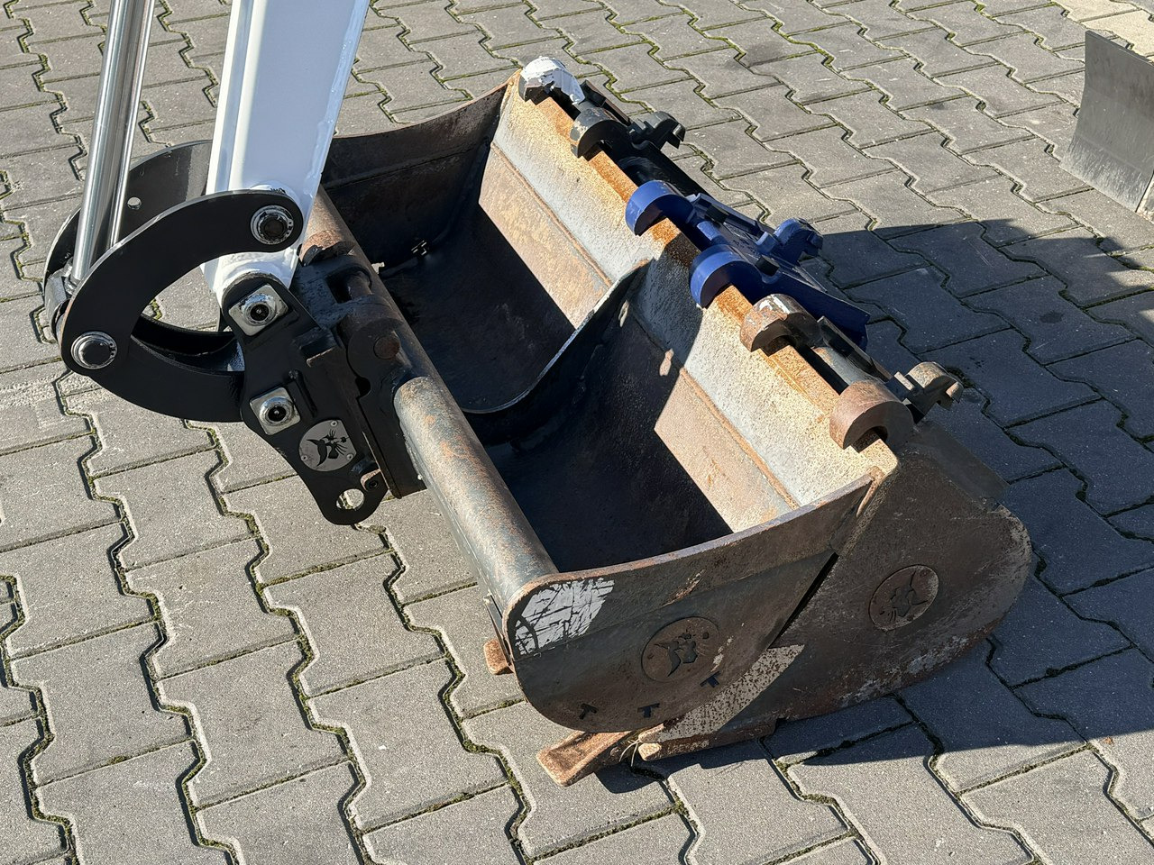 Miniexcavadora Bobcat E19 Komplet Łyżek Mało Używana Przepracowane tylko 90mth: foto 12