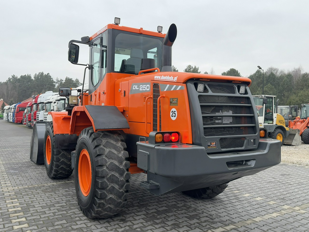Cargadora de ruedas Doosan DL250 14,5Ton Łyżka Wysokiego Wysypu !!!: foto 16